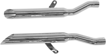 Load image into Gallery viewer, Cobra Slashcut Mufflers - Chrome - Main Product View