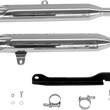 Load image into Gallery viewer, Cobra Slashcut Mufflers - Chrome fits Yamaha Roadstar 1600/1700 - Main Product View