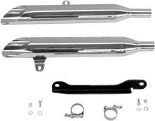 Load image into Gallery viewer, Cobra Slashcut Mufflers - Chrome fits Yamaha Roadstar 1600/1700 - Main Product View