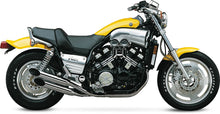 Load image into Gallery viewer, Cobra Slashcut Mufflers - Chrome fits Yamaha VMAX - Main Product View