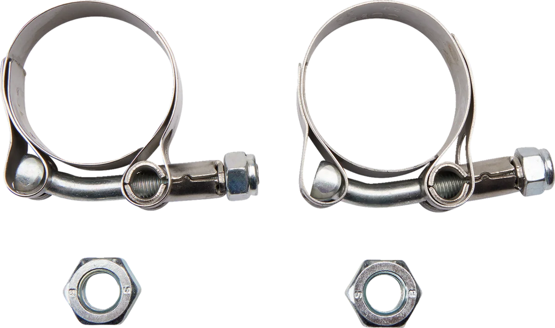 Cobra Slashcut Mufflers - Chrome fits Yamaha VMAX - Back View