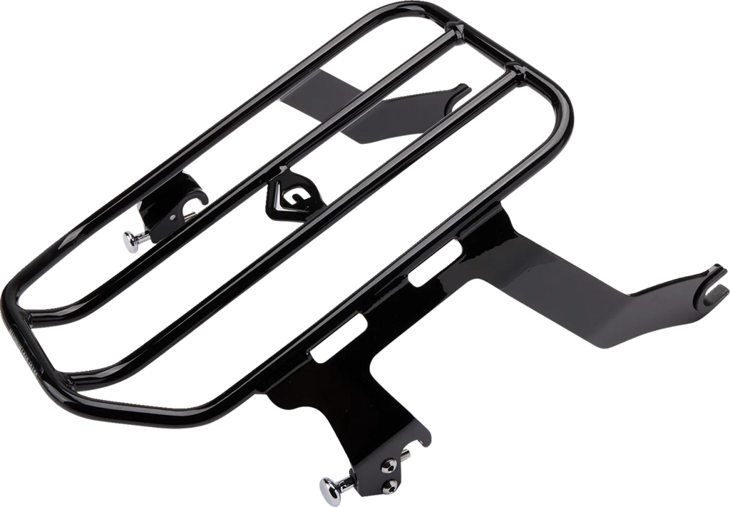 Cobra Solo Luggage Rack - Black - Bobber 502-2515B - Main Product View