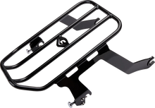 Load image into Gallery viewer, Cobra Solo Luggage Rack - Black - Bobber 502-2515B - Main Product View