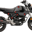 Load image into Gallery viewer, Cobra Solo Luggage Rack - Formed - Black - Grom 02-4107B - Side View