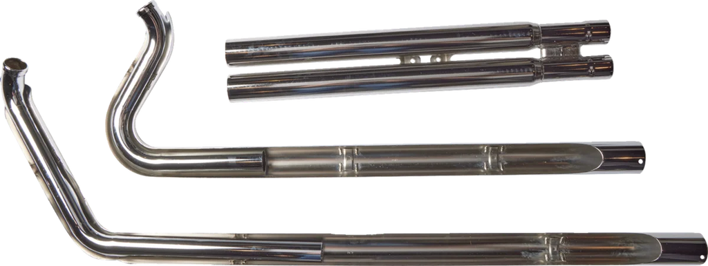 Cobra Speedster Long Exhaust - '86-'06 Softail 6950T - Back View