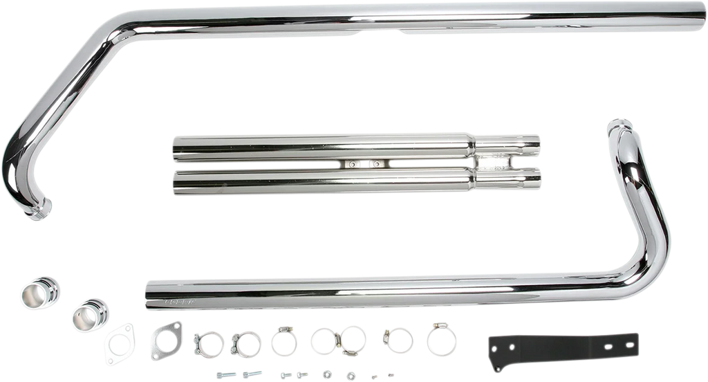 Cobra Speedster Long Exhaust - Roadstar 1600/1700 2921T - Side View