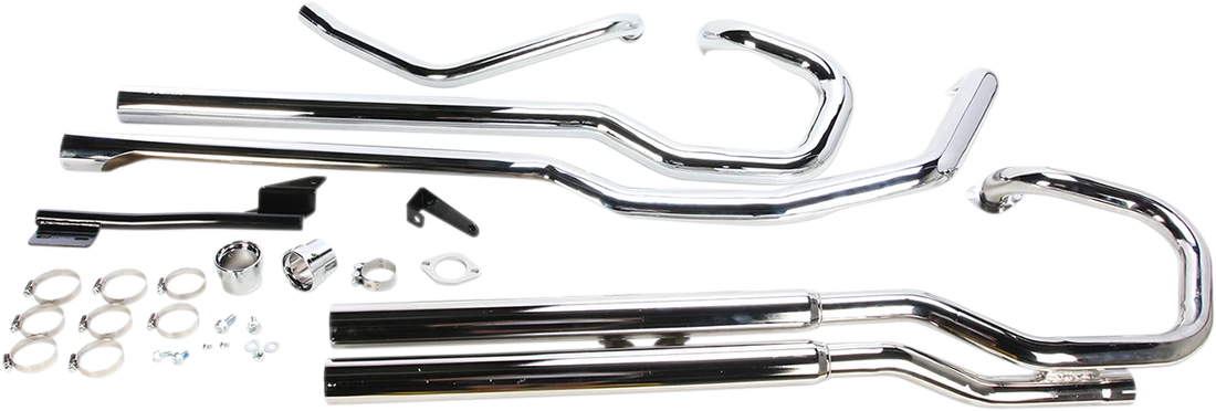 Cobra Speedster Long Exhaust - VTX1800 1926T - Installation View