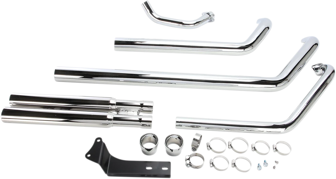 Cobra Speedster Short Exhaust - VN900 4718T - Installation View