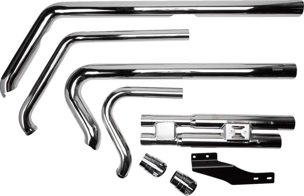 Cobra Speedster Slashdown Exhaust - '12-'17 Softail 6852 - Back View