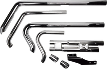 Load image into Gallery viewer, Cobra Speedster Slashdown Exhaust - '12-'17 Softail 6852 - Back View