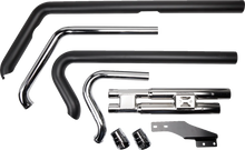 Load image into Gallery viewer, Cobra Speedster Slashdown Exhaust - '12-'17 Softail 6852B - Back View