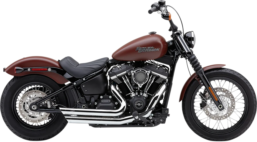 Cobra Speedster Slashdown Exhaust - '18-'20 Softail 6853 - Side View
