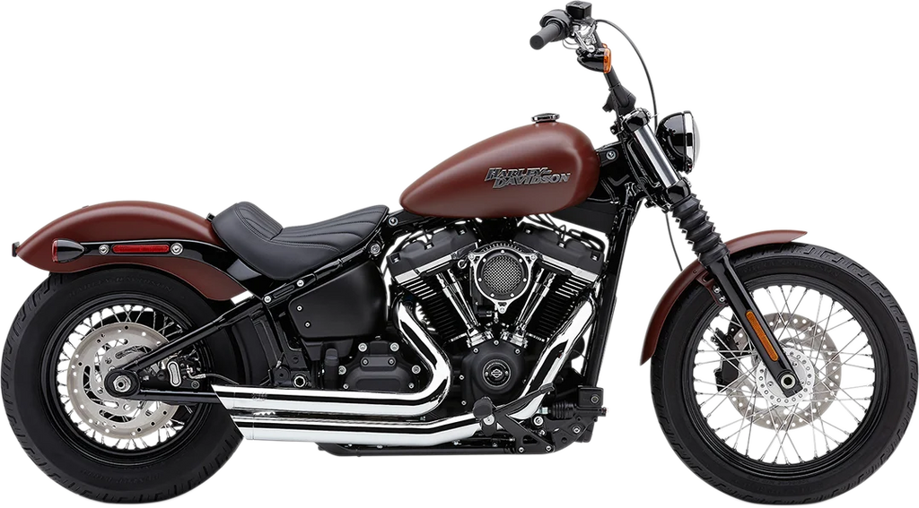 Cobra Speedster Slashdown Exhaust - '18-'20 Softail 6853 - Side View