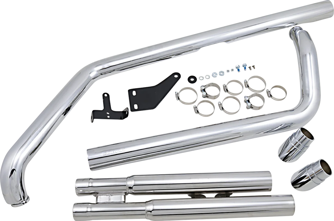 Cobra Speedster Slashdown Exhaust 4819 - Side View