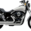 Load image into Gallery viewer, Cobra Speedster Slashdown Exhaust - Chrome - '91-'05 Dyna 6855 - Main Product View