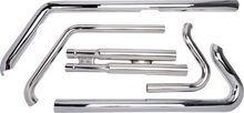 Load image into Gallery viewer, Cobra Speedster Slashdown Exhaust - Chrome - '86-'06 Softail 6850 - Side View