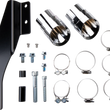 Load image into Gallery viewer, Cobra Speedster Slashdown Exhaust - Chrome - '86-'06 Softail 6850 - Back View