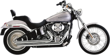 Load image into Gallery viewer, Cobra Speedster Slashdown Exhaust - Chrome - Softail 6851 - Main Product View