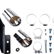 Load image into Gallery viewer, Cobra Speedster Slashdown Exhaust - Chrome - Softail 6851 - Side View