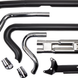 Load image into Gallery viewer, Cobra Speedster Slashdown Exhaust - Dyna '12-'17 6858B - Side View