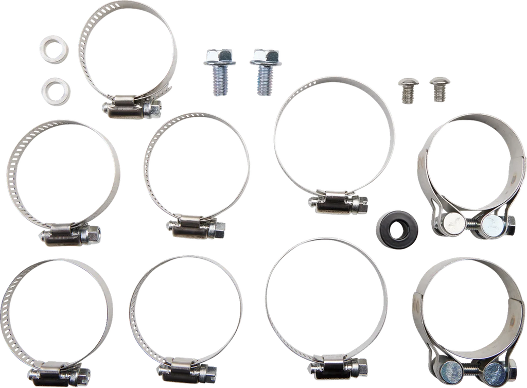 Cobra Speedster Slashdown Exhaust - Dyna '12-'17 6858B - Back View
