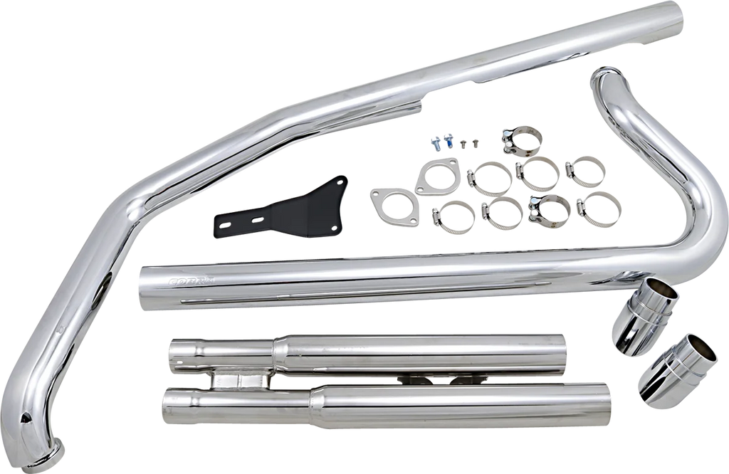 Cobra Speedster Slashdown Exhaust - VN2000 4823 - Side View