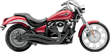 Load image into Gallery viewer, Cobra Speedster Swept Exhaust - Black - Vulcan 900 4218B - Main Product View