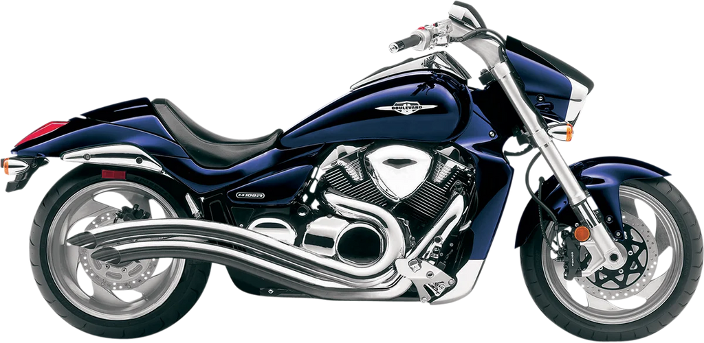 Cobra Speedster Swept Exhaust - Chrome - M109R 3221 - Main Product View