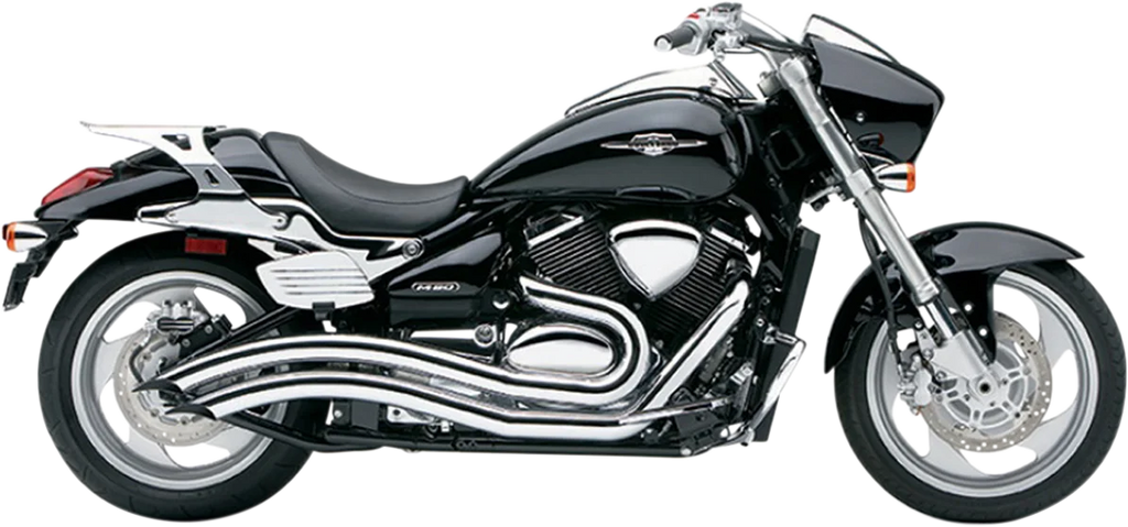 Cobra Speedster Swept Exhaust - Chrome - M90 3223 - Main Product View
