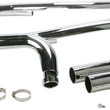 Load image into Gallery viewer, Cobra Speedster Swept Exhaust - Chrome - M90 3223 - Side View