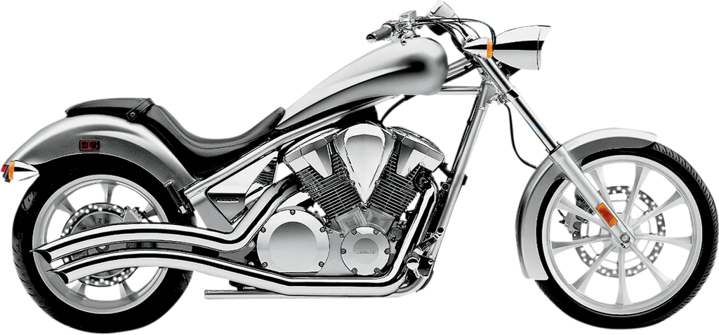 Cobra Speedster Swept Exhaust - Chrome - VT1300 1233 - Main Product View