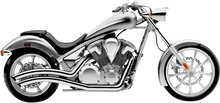 Load image into Gallery viewer, Cobra Speedster Swept Exhaust - Chrome - VT1300 1233 - Main Product View