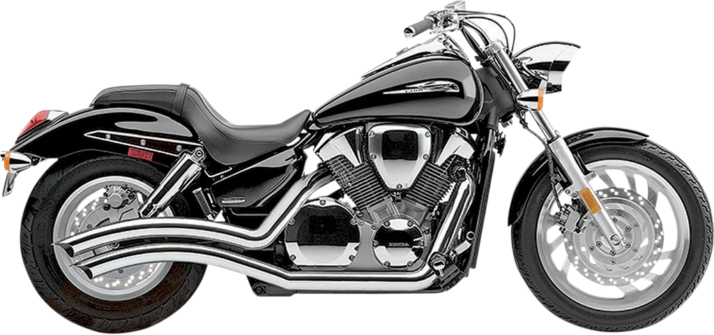 Cobra Speedster Swept Exhaust - Chrome - VTX1300C 1230 - Main Product View