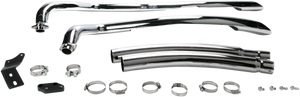 Cobra Speedster Swept Exhaust - Chrome - Vulcan 900 4218 - Main Product View