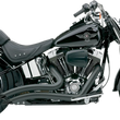 Load image into Gallery viewer, Cobra Speedster Swept Short Exhaust - Black - '07-'11 Softail 6224B - Main Product View
