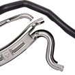 Load image into Gallery viewer, Cobra Speedster Swept Short Exhaust - Black - '10-'16 FL 6230B - Side View