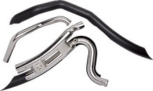 Load image into Gallery viewer, Cobra Speedster Swept Short Exhaust - Black - '10-'16 FL 6230B - Side View