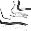 Load image into Gallery viewer, Cobra Speedster Swept Short Exhaust - Black - '14-'20 XL 6233B - Side View
