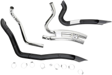 Load image into Gallery viewer, Cobra Speedster Swept Short Exhaust - Black - '14-'20 XL 6233B - Side View