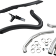 Load image into Gallery viewer, Cobra Speedster Swept Short Exhaust - Black 6231B - Side View