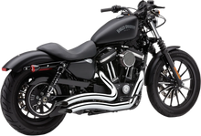 Load image into Gallery viewer, Cobra Speedster Swept Short Exhaust - Chrome - '14-'20 XL 6233 - Main Product View