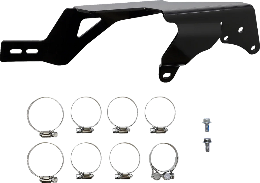 Cobra Speedster Swept Short Exhaust - Chrome - '14-'20 XL 6233 - Back View