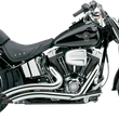Load image into Gallery viewer, Cobra Speedster Swept Short Exhaust - Chrome - '86-'06 Softail 6223 - Main Product View