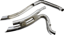 Load image into Gallery viewer, Cobra Speedster Swept Short Exhaust - Chrome - FXSB '13-'17 6226 - Side View