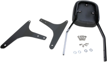 Load image into Gallery viewer, Cobra Standard Sissy Bar - Black - Softail 602-1151B - Side View