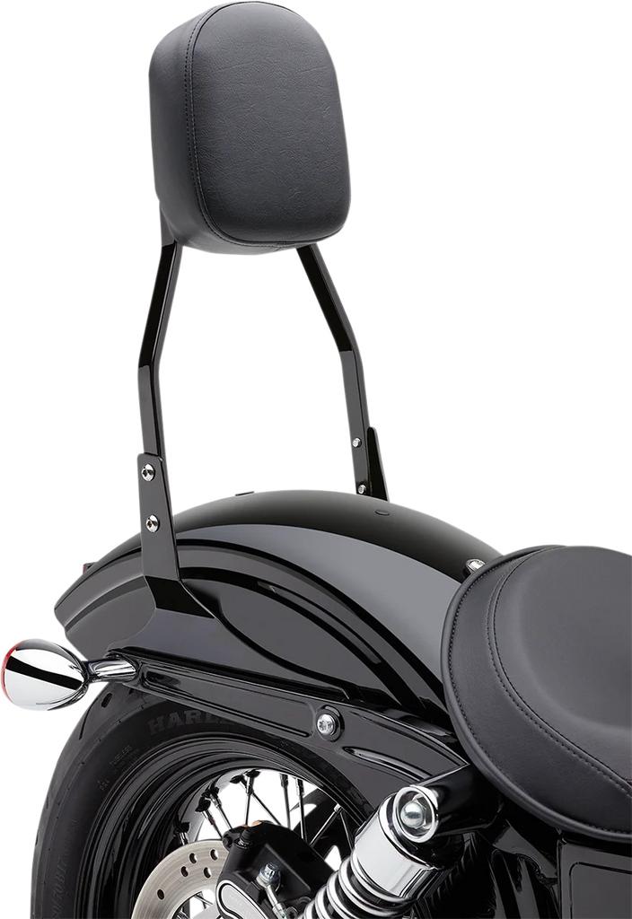 Cobra Standard Sissy Bar - Black - Sportster 602-1153B - Main Product View