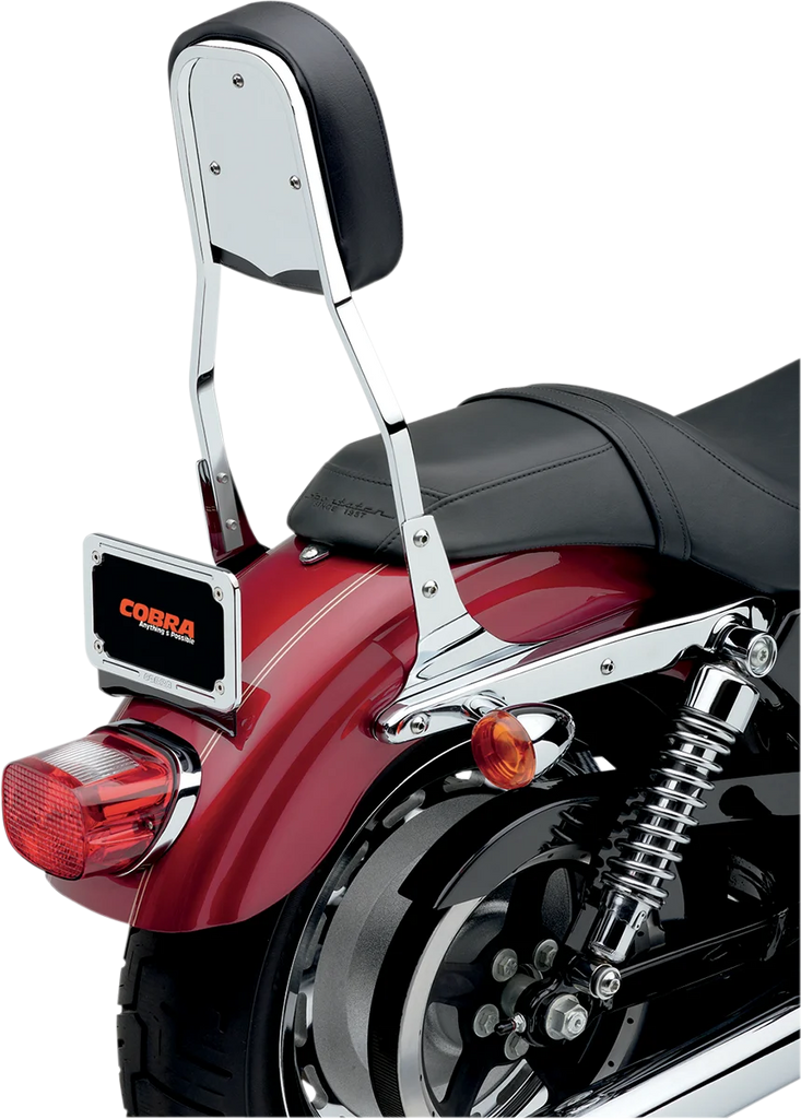Cobra Standard Sissy Bar - Dyna '06-17 602-1152 - Installation View