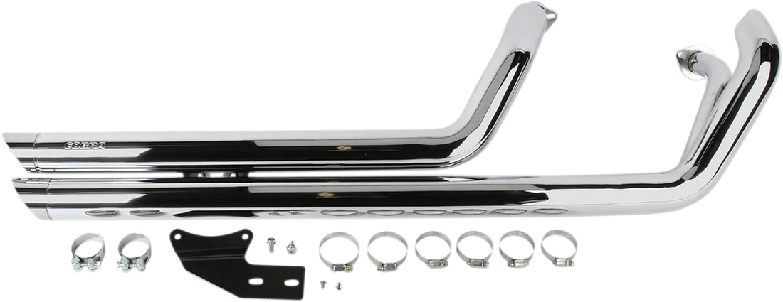 Cobra Streetrod Slashdown Exhaust 1911 - Side View