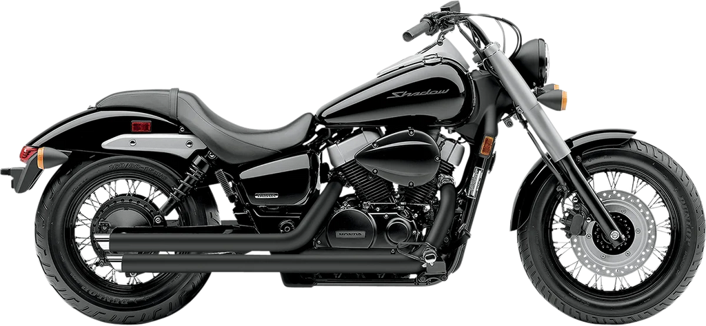 Cobra Streetrod Slashdown Exhaust - Black 1911B - Main Product View