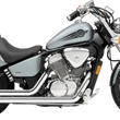 Load image into Gallery viewer, Cobra Streetrod Straight Cut Exhaust System - Chrome 1721T - Main Product View